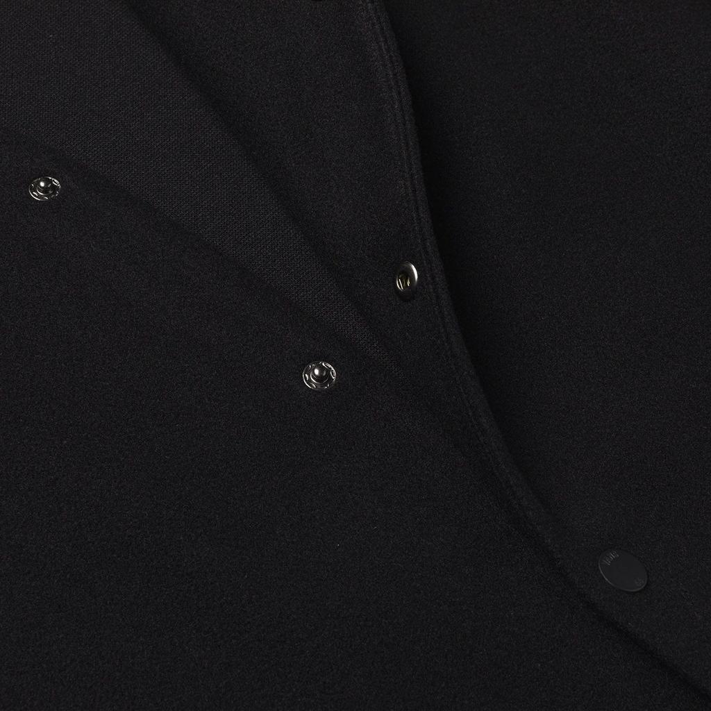 Vans Tdc Fw24 Designer Series Solid Color Fashion Single-Breasted Long Sleeve Jacket Unisex Jacket Black VN000K7XBLK