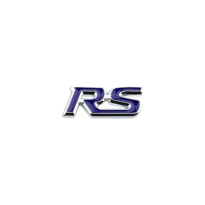 1pcs 3D Metal STRS letter Logo Car Steering Wheel Emblem Decoration Sticker Accessories