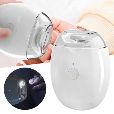 2 IN 1 Automatischer Nagelschleifer Elektrischer Nagelknipser Wiederaufladbarer Schleifer Nagelspitzenknipser Schneider mit Licht für Baby Kind