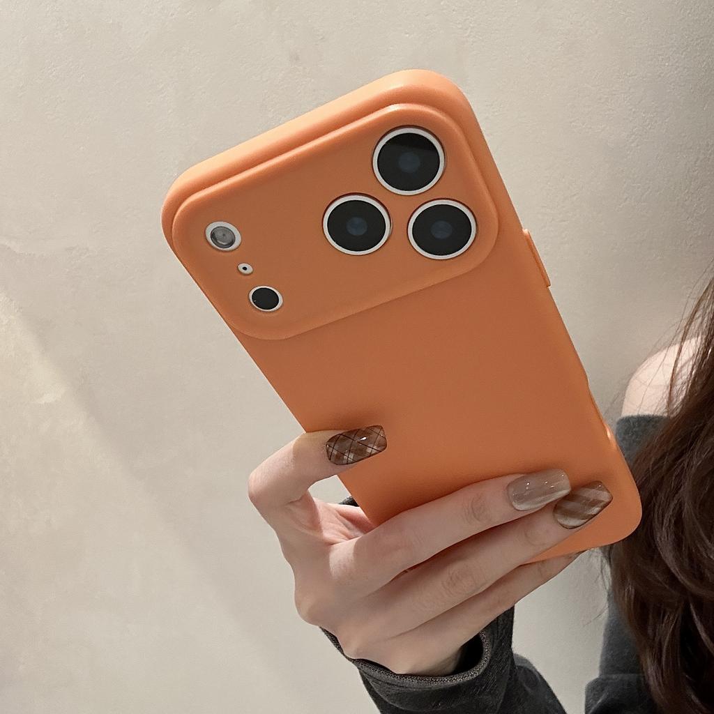 Silicone Shockproof Phone Case for Iphone 17 Air 16 Pro Max 15 Plus 14 Pro 13 12 11 Camera Lens Protective Minimalist Fully-Covered Frosted Cover