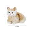 Simulation Polyethylene Cat Shape Statue Animals Sculpture Garden Yard Decoration
