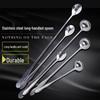 Extended Long Handle Stainless Steel Coffee Spoon