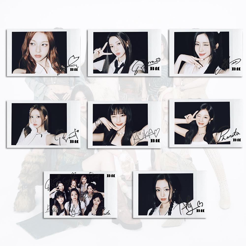 Baogui BABYMONSTER Jung Ahyeon Signed Photocard Set
