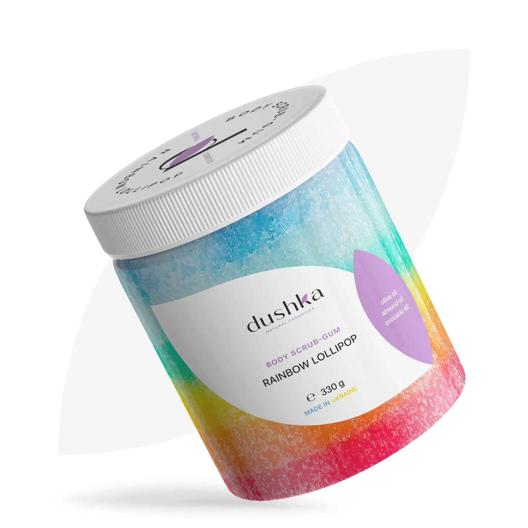 

Скраб-жвачка для тела Радужный леденец Dushka 330 г