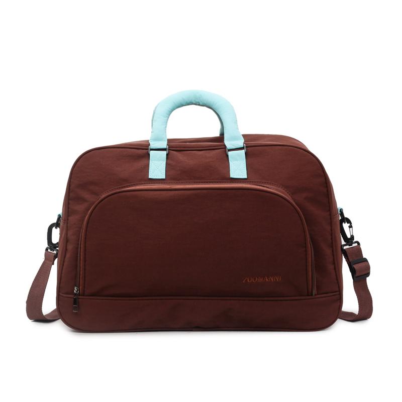 Geantă de călătorie portabilă în culori contrastante, geantă sport pentru bărbați și femei, pentru antrenament, fitness, călătorie, capacitate mare, geantă duffel