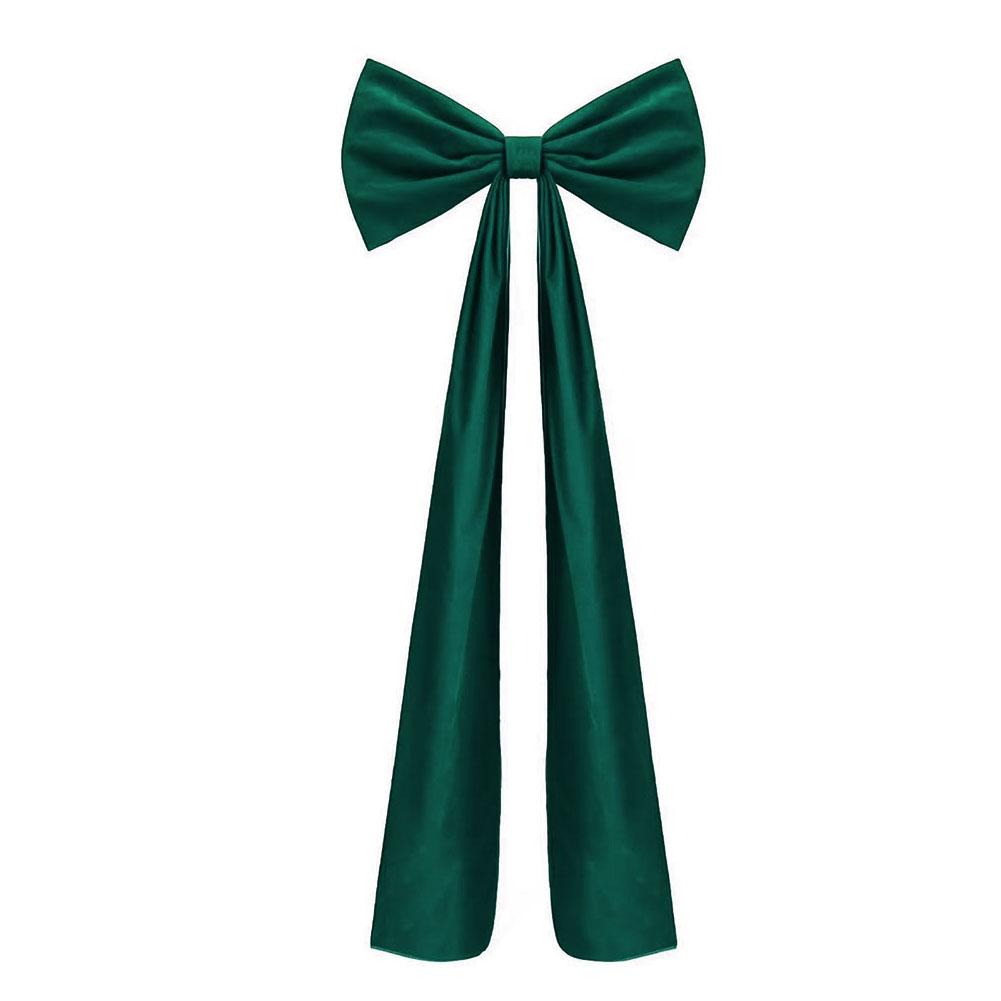 1.8M Large Christmas Bow Pendant Red Velvet Xmas Tree Bowknot Pendant Ornaments For Home Decor New Year Party Gifts Decoration