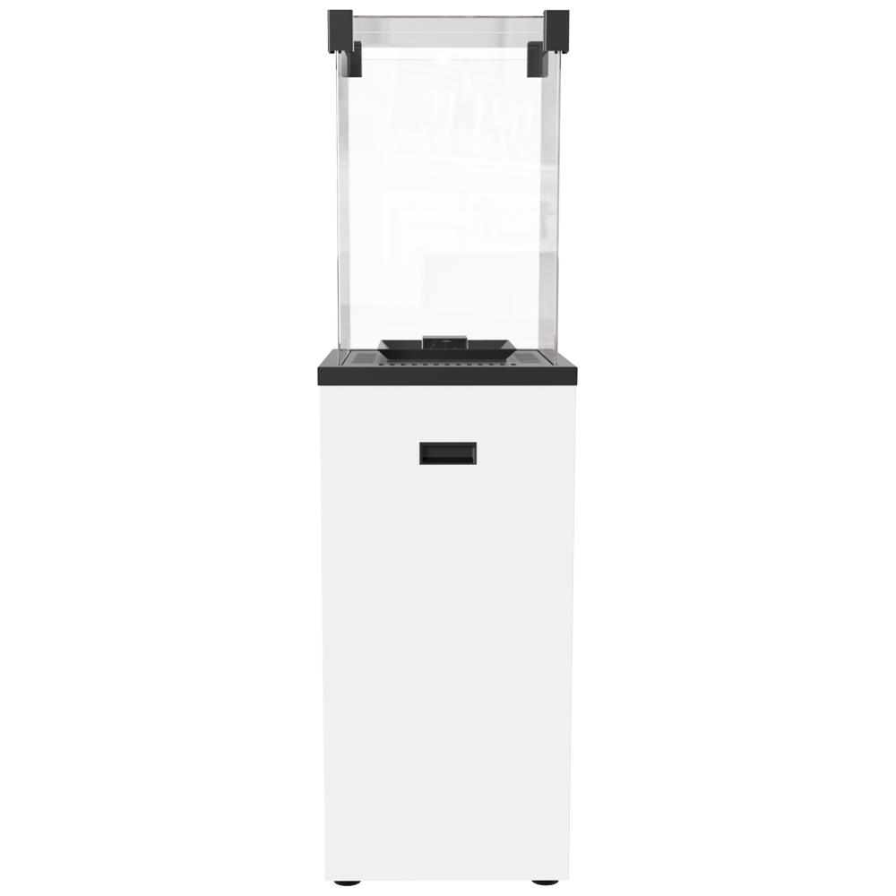 Patio Gas Heater Patio Slim Steel White Manual 8,2 kW