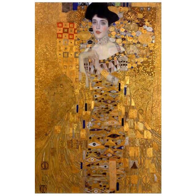 

Классический знаменитый Густав Климт поцелуй холст картины репродукции портрет Адель Блох художественные постеры настенная картина домашний декор 21*30cm