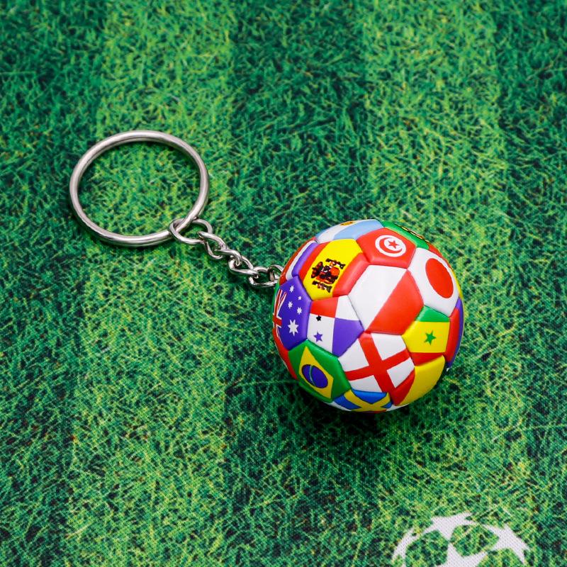 Football Keychain Soccer Keyring Car Key Chains Bag Pendants Gifts Key Ring Sport