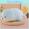 Plush Seal Pillow Soft Earphone Plushie For Sleep And Relaxation
