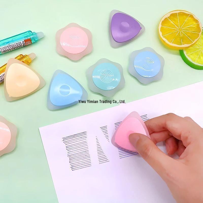 Kreativní gelové pero s tepelně smazatelným inkoustem a roztomou tepelně citlivou gumou pro studenty