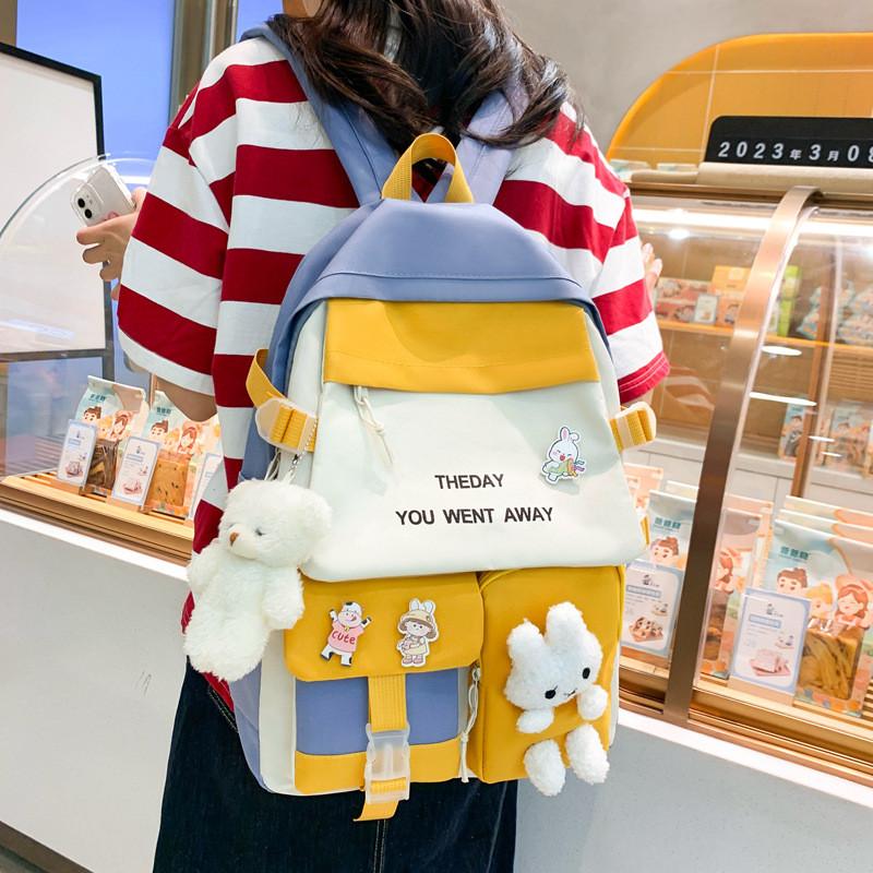 Cute Lightweight Girls Backpack Set For Elementary Students In Grades One To Six