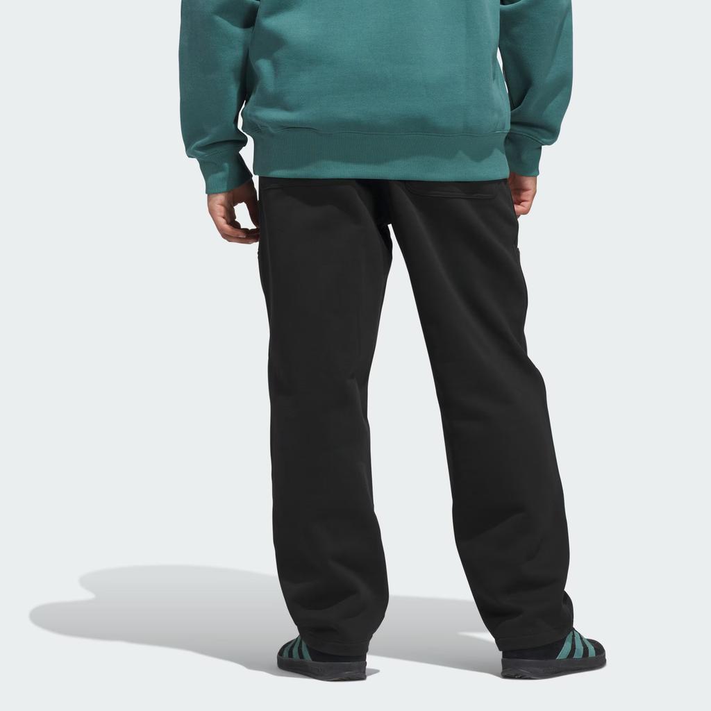 Adidas Originals Shmoofoil FW25 Heavyweight Skateboarding Lace-Up Comfortable Versatile Solid Color Sports Pants Men Pants JX5447