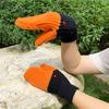 1 Pair Funny Knitted Gloves Goose Design Thickened Plush Lining Warm Gloves Non-Slip Performance Props