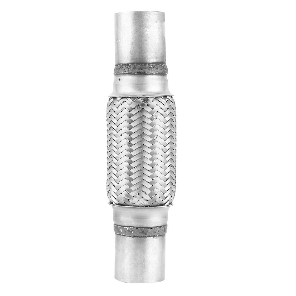 1.75x10in Exhaust Flex Pipe Stainless Steel Corrugated Flexible Joint Tube Universal Parts