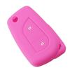 Silicone Rubber Car Key Cover Case Shell Set Protector Fob For Toyota Aygo Yaris Highlander Camry Rav4 2 Button Key Holder