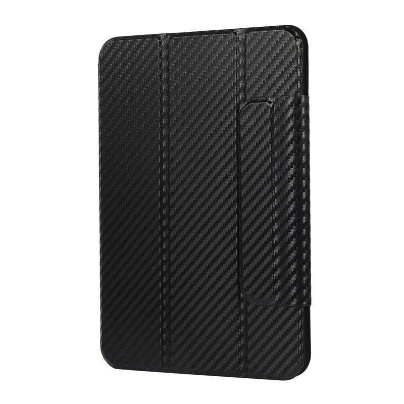 Magnetische Folio-Hülle aus Kohlefaser für iPad Mini 6 Pro 11 12.9 Mit Ständer Sleep/Wake TPU-Abdeckung Business-Stil