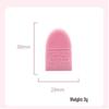 Silicone Nail Polish Remover Caps and Non-slip Anti-prick Gloves with Thimbles for Needle Pulling and Guitar Finger Protection.