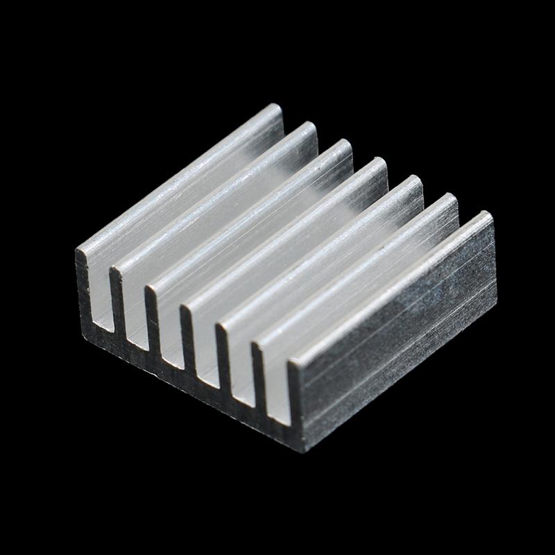10 ks 14*14*6 mm hliníkový chladič elektronických čipů