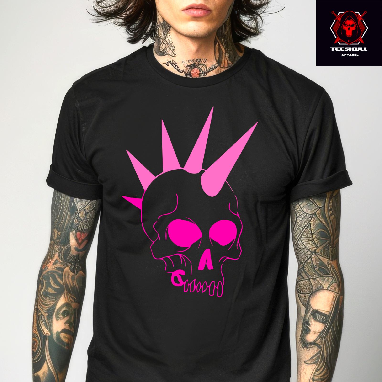 26 Punk Rock Skull Band Tee Unisex Heavy Cotton T-SHIRT S-3XL Unisex T-Shirt M