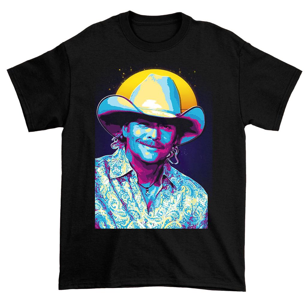 Classic Gift For Fan - Alan Jackson All Size Unisex Black T-Shirt TT067