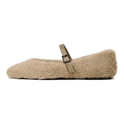 Comfortable Versatile Casual Flats Women Flats Beige 13585410719