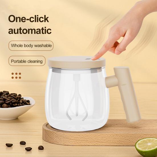 400ml Automatic Mixing Cup Food Grade Heat-resistant Fast Charging One Key Operation Leakproof Electric High Speed Self