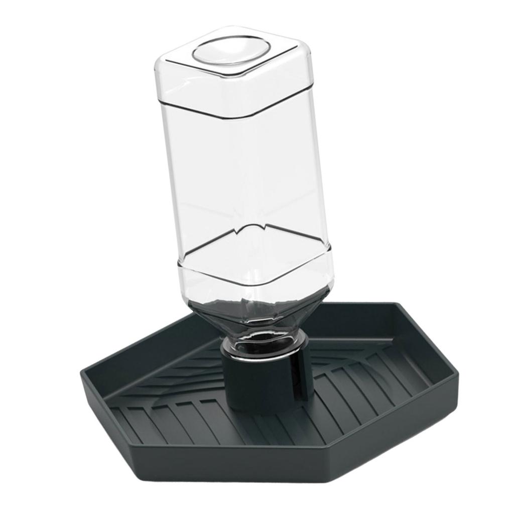 Removable Food and Water Feeding Bowl for Bearded Dragons Reptiles Water Dispenser Automatic Water Feeder for Reptiles