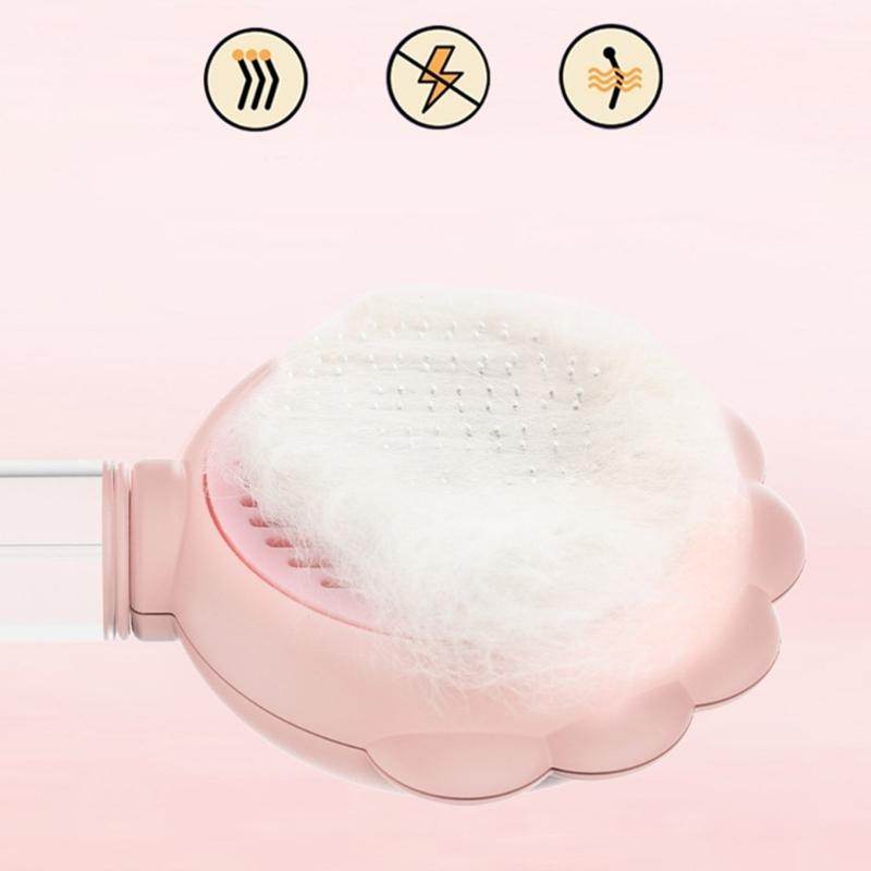 Pet Hair Grooming Fogging Comb Cats Remove Long Short Hair Cats Massaging Comb for Gentle Grooming
