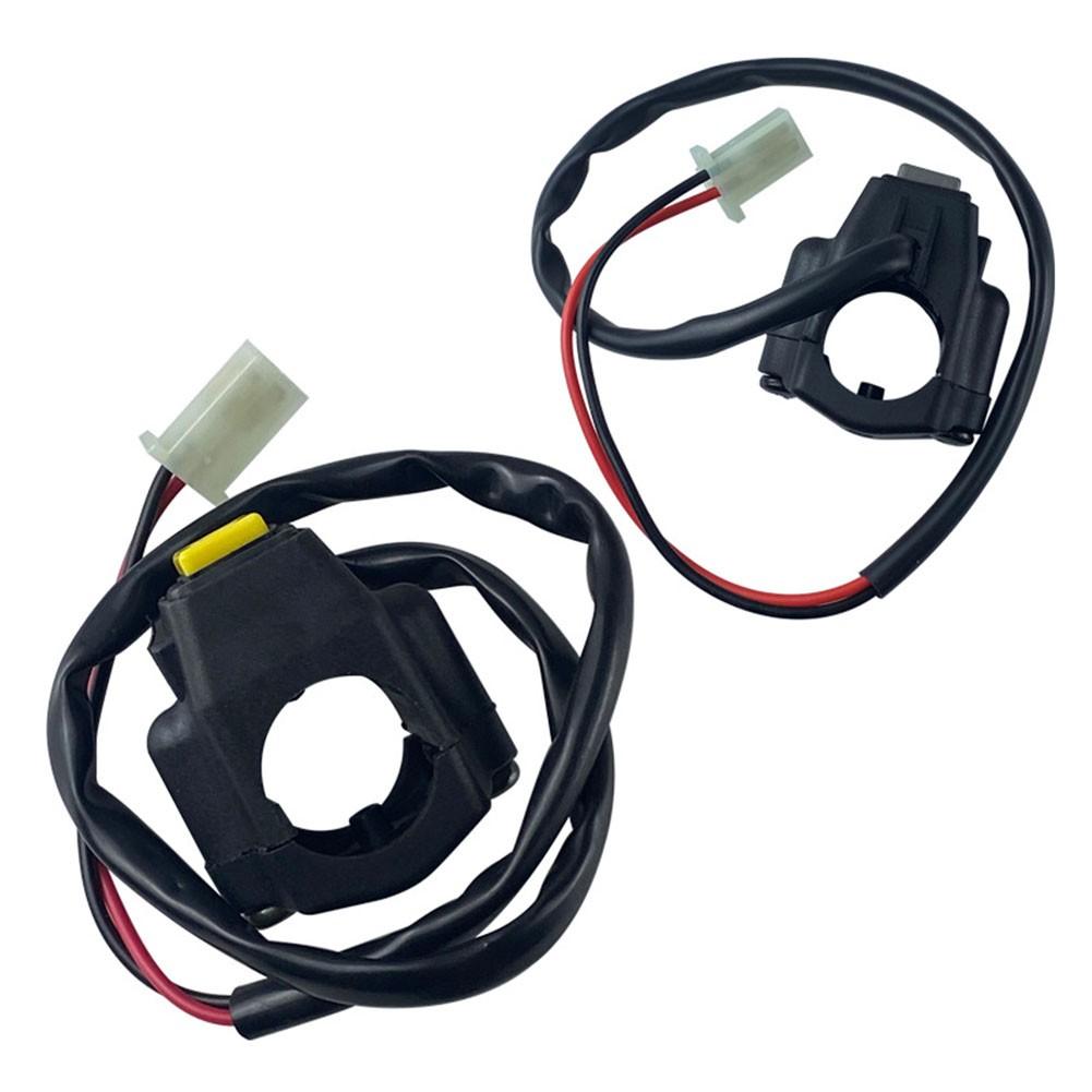 

Essential Motorcycle Accessory User Friendly Handlebar Control Button Gray