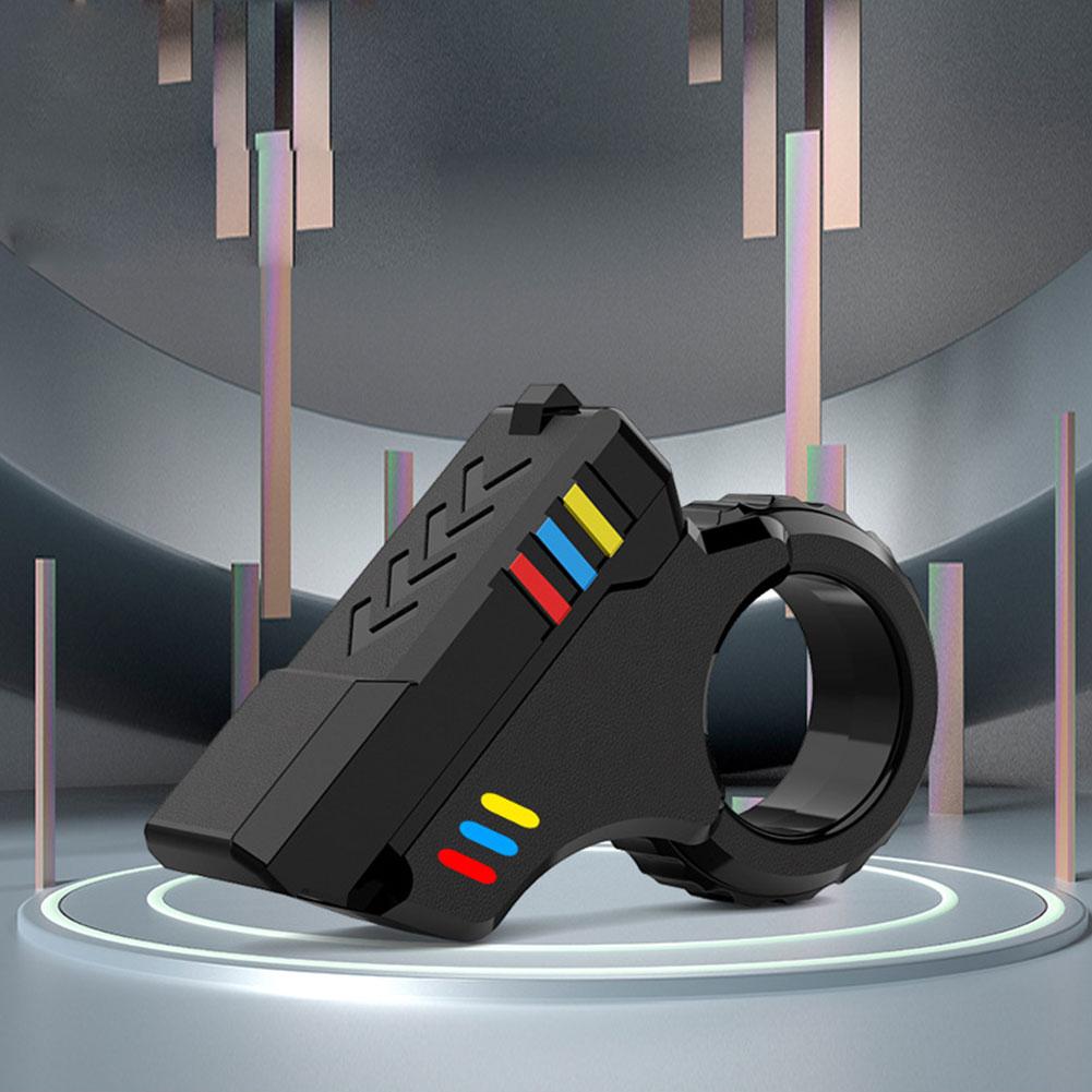 

3D-печатный EDC успокаивающий спиннер, игрушки для снятия стресса, подарок, маленький и пистолет, фиджет, СДВГ, форма U8W8 Black-1pcs
