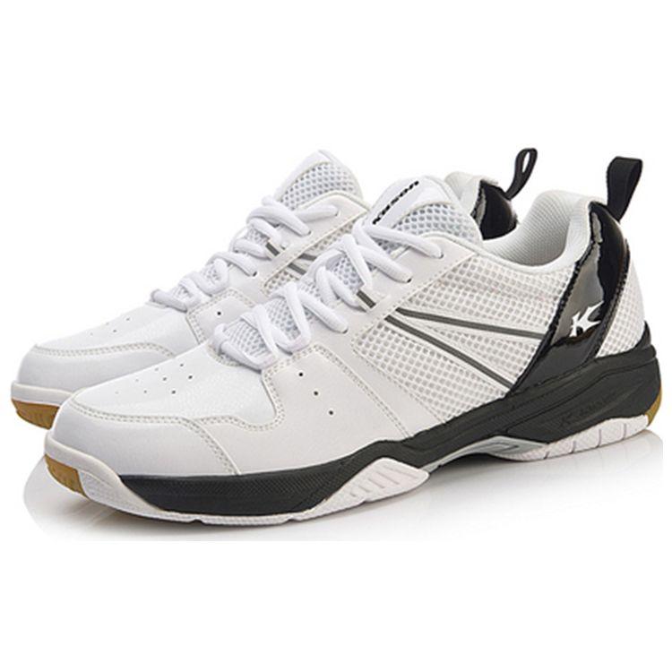 Li Ning Kason Comfortable Versatile Shock Absorbing Wear Resistant Non Slip Low Top Badminton Shoes Men Shoes White FYTN003-3