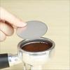 Espresso Filter Holder Set Includes 0.2mm Puck Sieve Fits 51 53 58.5mm Easy Cleaning for Baristas and Home