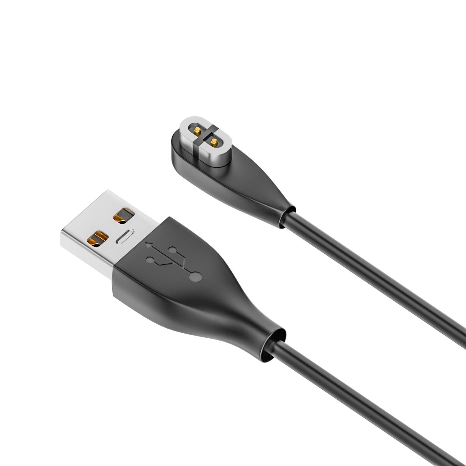 

Магнитный зарядный кабель USB / Type-C зарядный кабель сменный зарядный кабель для Aftershokz Aeropex AS800/Shokz OpenRun Pro usb чёрный