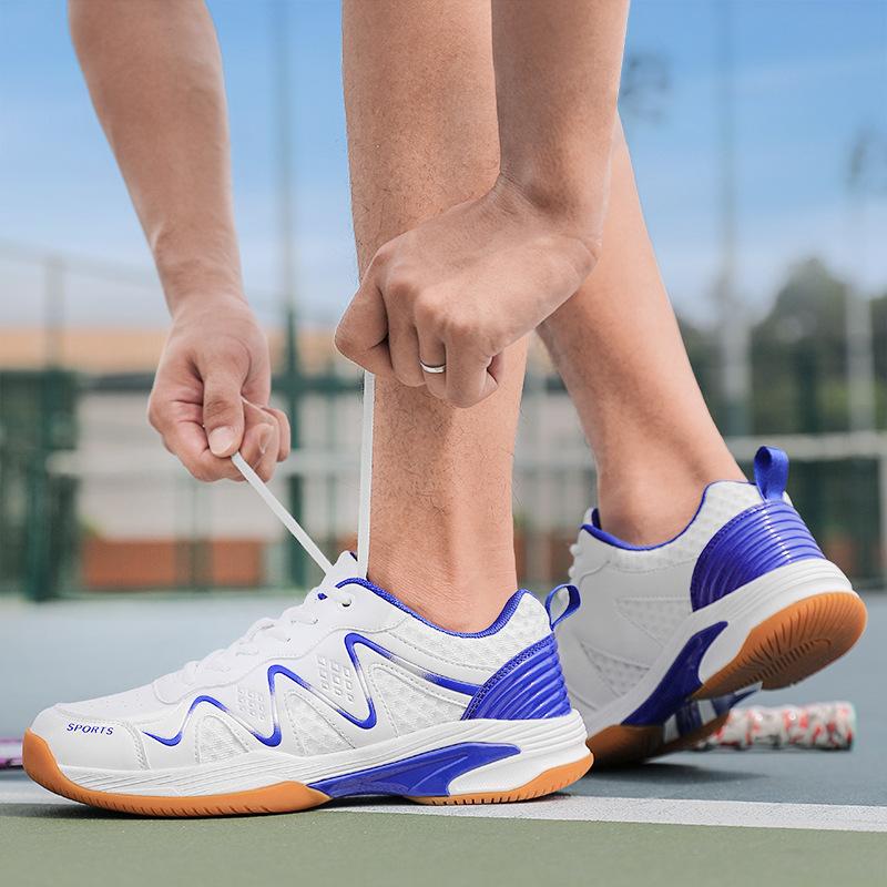 Foreign trade badminton shoes men's large size 47 breathable ultra-light table tennis shoes indoor training outdoor leisure sports shoes women
