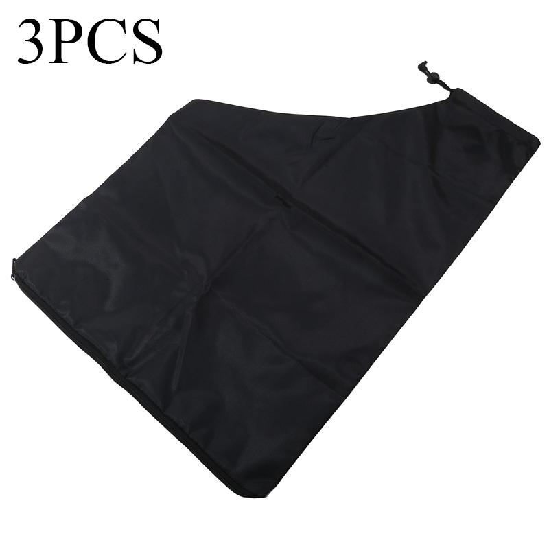 Heavy Duty Leaf Collection Bag for Outdoor Blower Vacuum Large Capacity Black Replacement Debris Bag