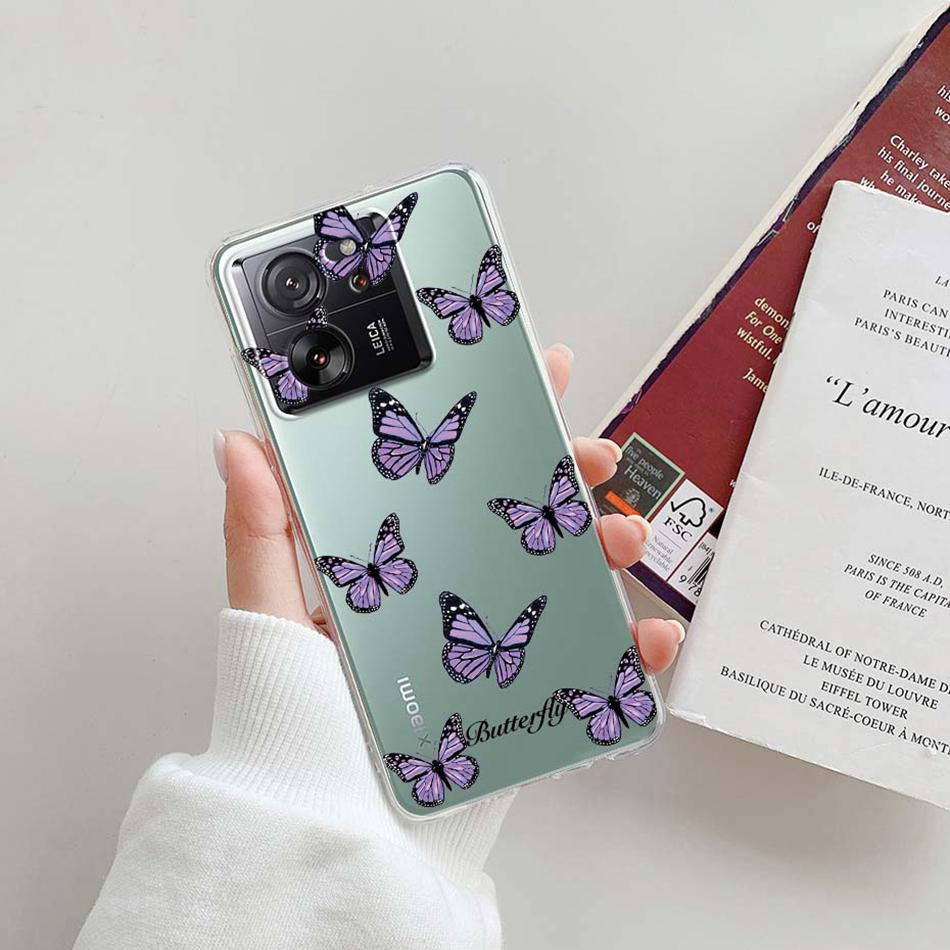 For Xiaomi 13T Pro Case Clear Coque Soft Silicone Transparent TPU Cover For Xiaomi Mi 13T Pro Phone Case For Xiaomi Mi 13T Funda