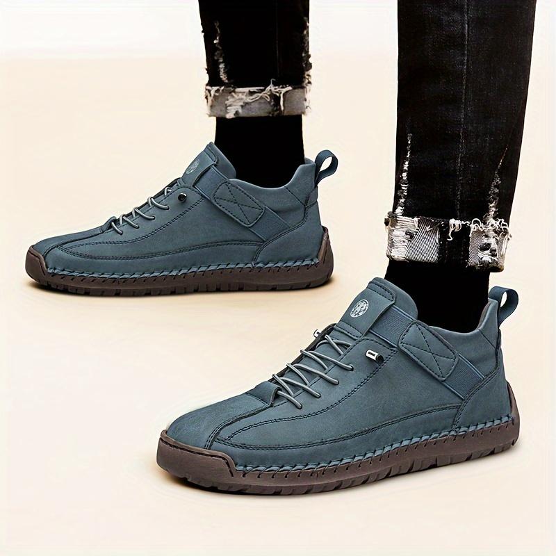 Men's Casual High-Top Shoes, Loafers for Men, Comfortable Soft-Soled Casual Shoes for Men