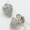 Ornamenti di Natale in Vetro Premium con Forme Creative a Goccia e Scoiattoli e Dettagli Dinamici di Glitter