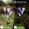 Outdoor Simulation Lily Waterproof Led Solar Light Lawn Lights Garden Decoration