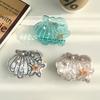 1pc Ocean Series Shell Starfish Acetate Hair Clip Conch Pearl Shark Clip Advanced Fashion Hairpin Tail Hair Accessories