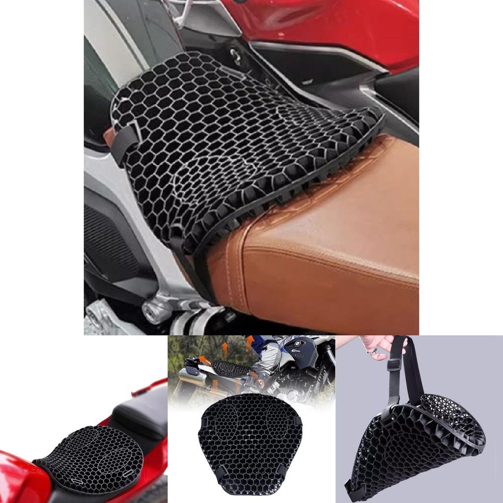Premium Breathable Motorcycle Seat Cushion With Shock Absorption And Uv Protection Features For All Seasons Use