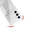 For Samsung Galaxy A56 A55 A54 A36 A35 A34 A26 A25 A24 A16 A15 A14 A06 A05 5G A05S Case Clear ID ATM Card Slot Protection Cover