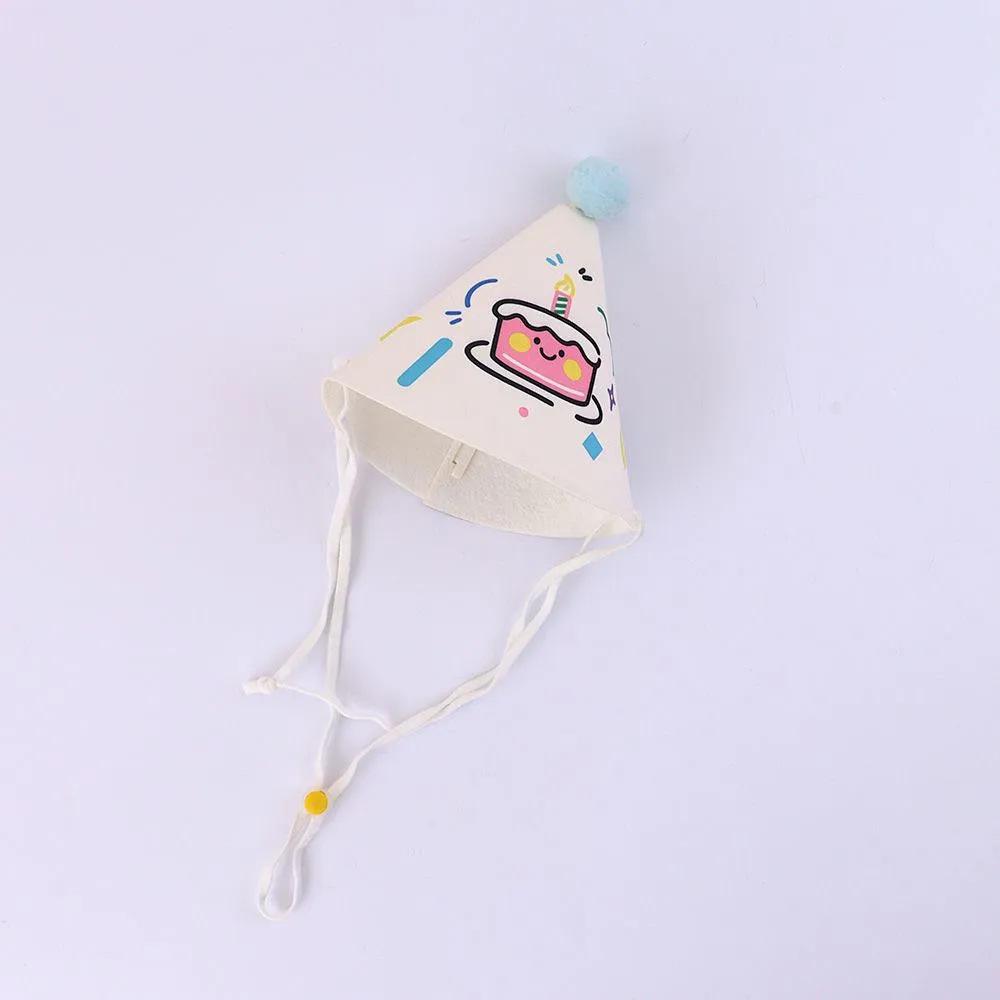 Cat & Dog Birthday Party Costume: Cute Japanese Scarf, Hat, & Bib Set