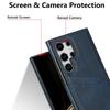 Samsung S25/S24U Leather Card Holder Protective Phone Case - Antidrop Business Design for 23Plus and FE Series