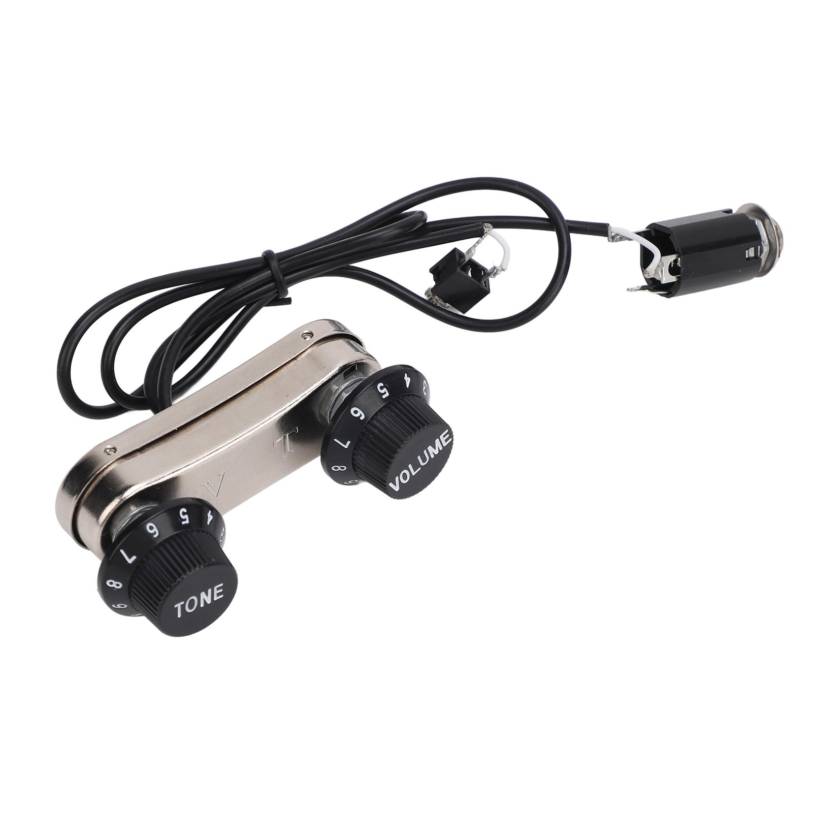 

Набор пьезопреобразователей для скрипки с ручкой громкости тона для партий скрипки