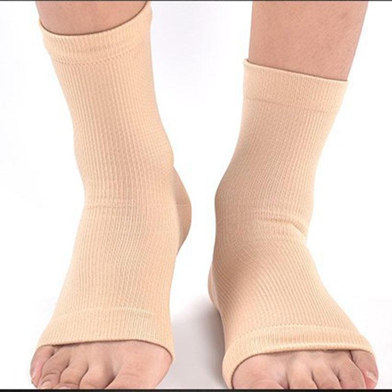 Foot Anti-Fatigue Compression Sleeve Short Tube Ankle Support Open Toe Socks Plantar Fasciitis Pain Relief Mens Womens