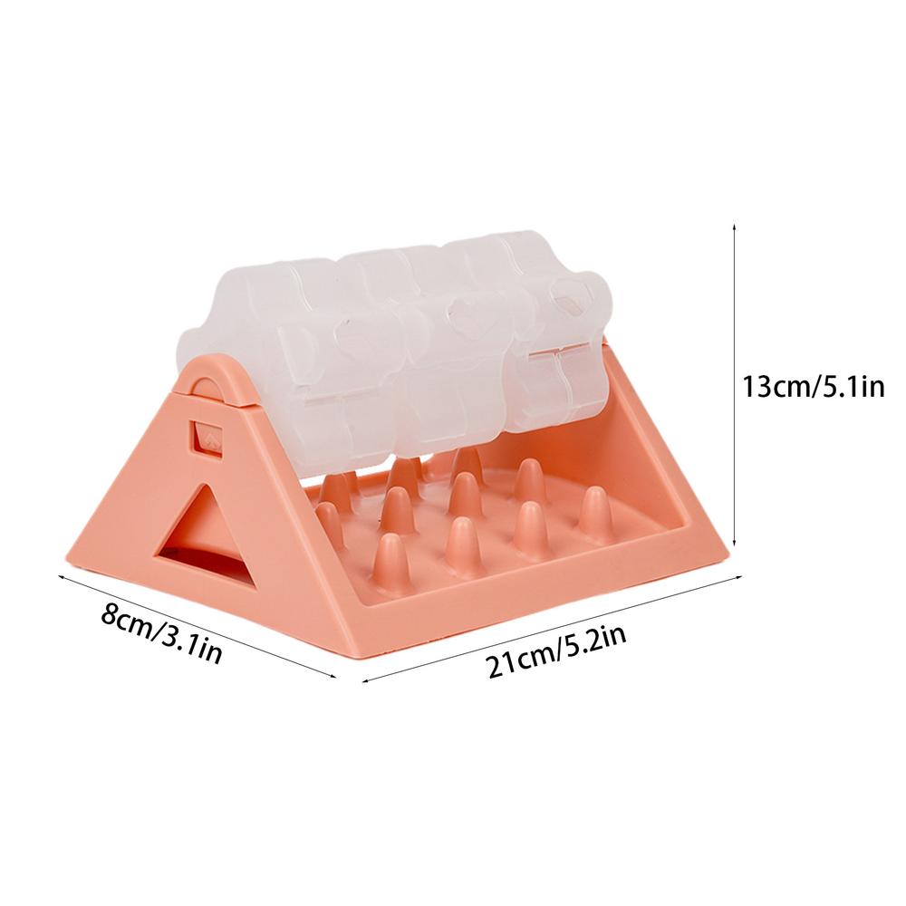 Pet Puzzle Feeder Treat Dispensing Puzzle Toys Training Interactive Puzzle Feeder Adjustable Rotating Flower Slow Feeder Fun