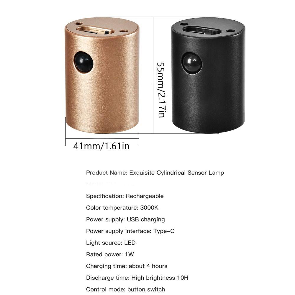 Rechargeable Human Body Sensing Wall Light Magnetic Atmosphere Light Magnetic Night Light Human Body Induction