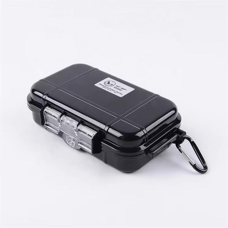 LFEDC Outdoor Clear Back Red Yellow 16cm EDC Tool Organizer Shockproof Storage Container Small Seal Waterproof Dry Box